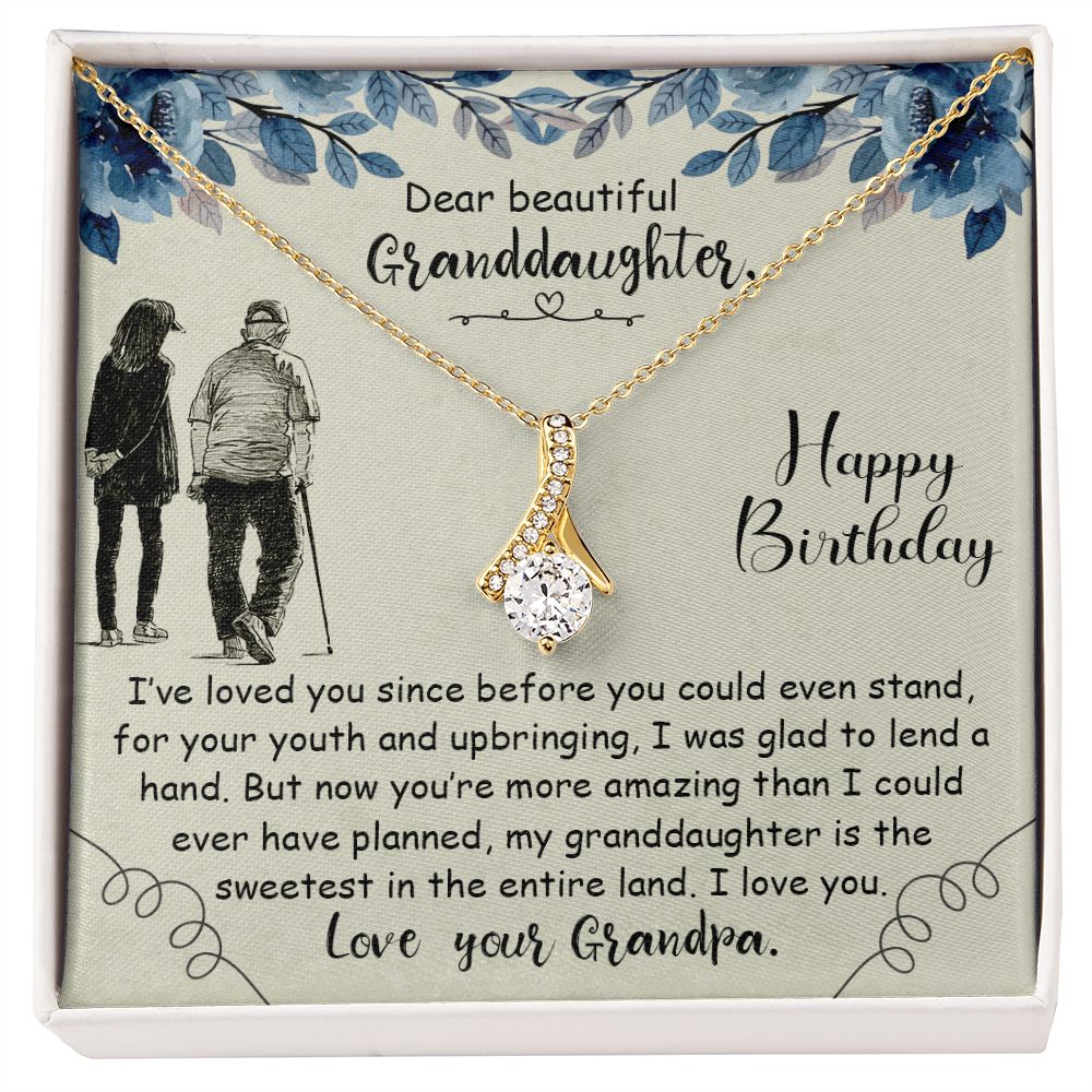 Granddaughter Necklace | Fill it with Love & Light – True Emotion Gifts